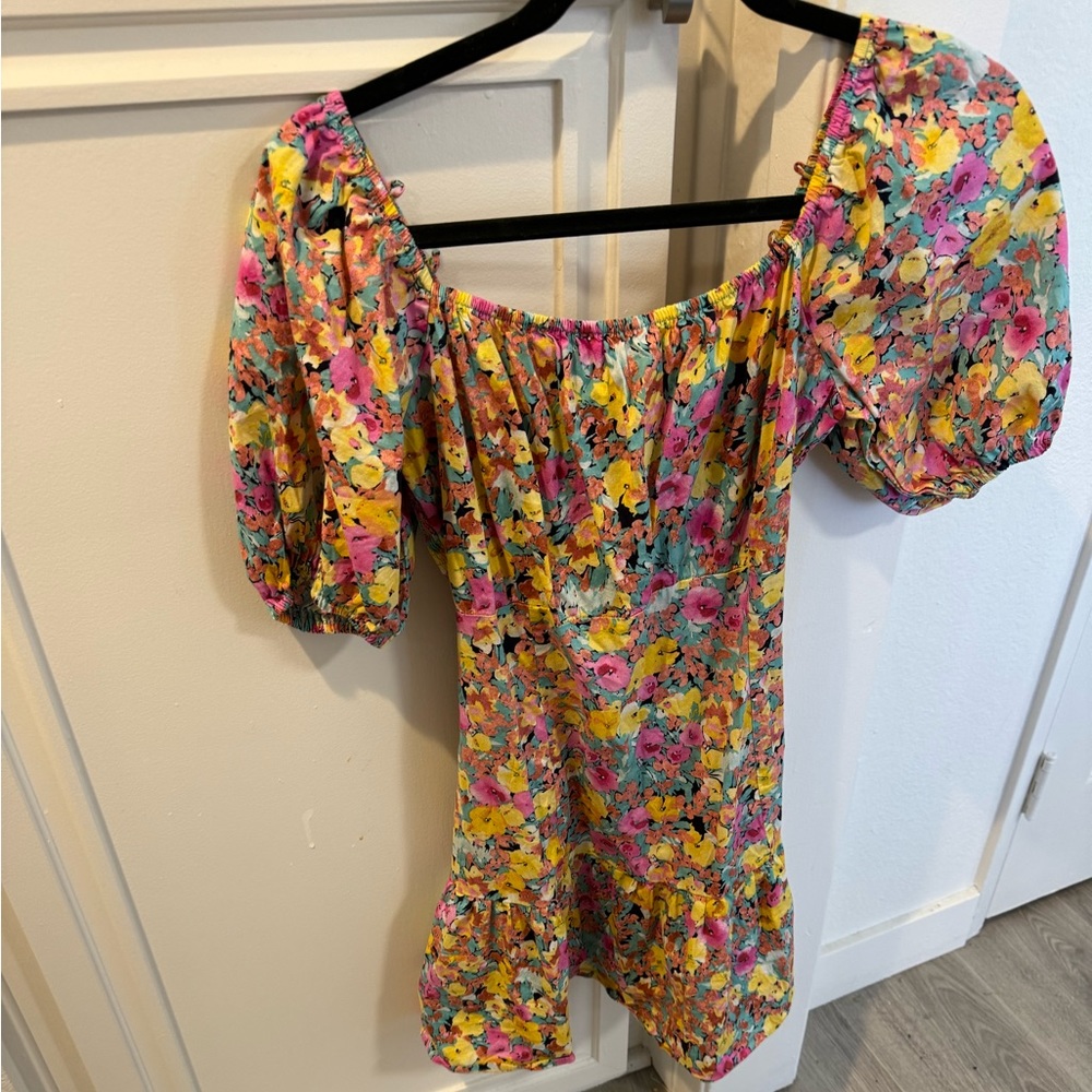 Lush floral dress